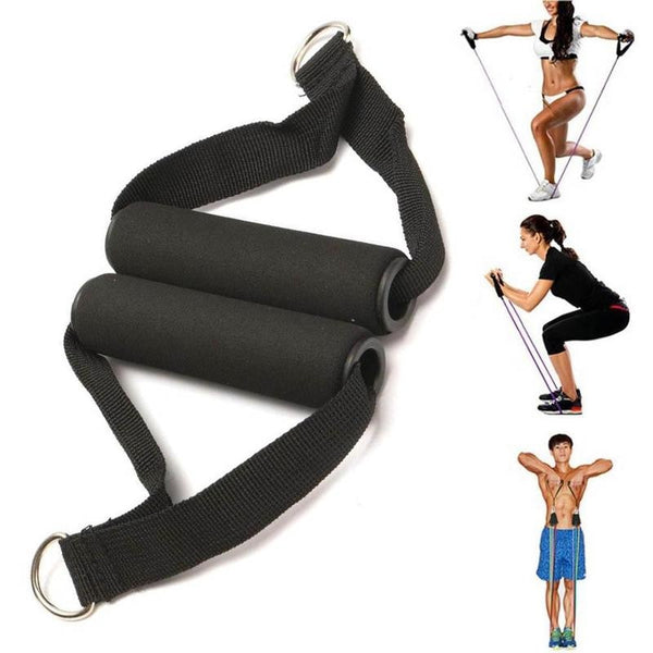 D Ring Pulldown Tricep Bank Rope Cable Handle V Bar Dip Resistance Exercise Gym Training Arms Strength Fitness Accessories - TARAZONE