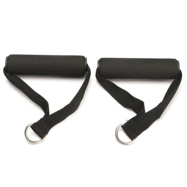 D Ring Pulldown Tricep Bank Rope Cable Handle V Bar Dip Resistance Exercise Gym Training Arms Strength Fitness Accessories - TARAZONE