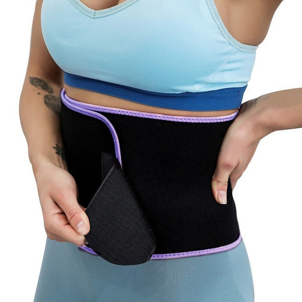 Waist / Arms / Thigh Belt Rubber Adjustable Sweating Slimming Wrap Brace Body Building Fitness Sportswear Accessories - TARAZONE