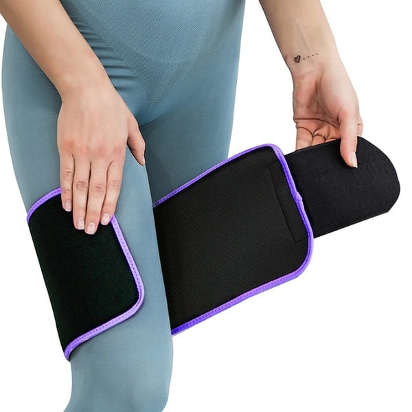 Waist / Arms / Thigh Belt Rubber Adjustable Sweating Slimming Wrap Brace Body Building Fitness Sportswear Accessories - TARAZONE