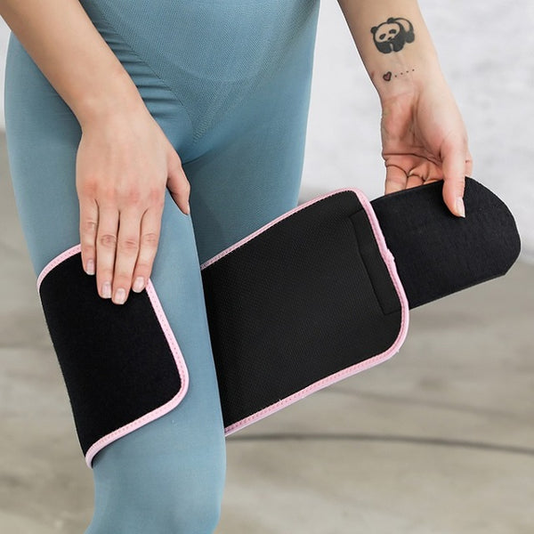 Waist / Arms / Thigh Belt Rubber Adjustable Sweating Slimming Wrap Brace Body Building Fitness Sportswear Accessories - TARAZONE