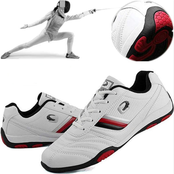 Men professional fencing shoes males Fencing sneakers competition training shoes man slip-resistant lightweight sneakers - TARAZONE