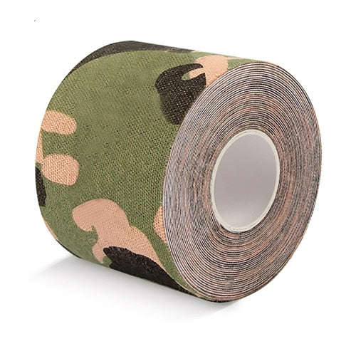 5M Waterproof Breathable Cotton Kinesiology Tape Sports Elastic Roll Adhesive Muscle Bandage Pain Care Tape Knee Elbow Protector - TARAZONE