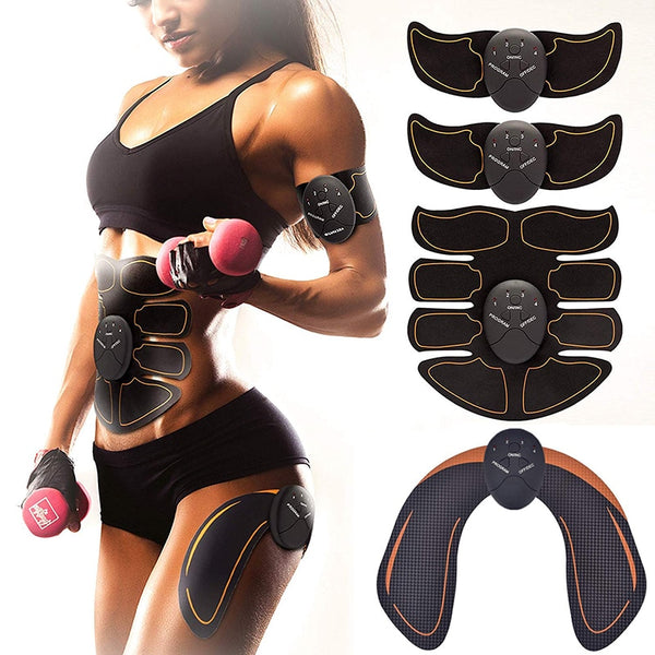 EMS Smart Hip Trainer Wireless Muscle Stimulator Buttock Abdomen Pad Arm Leg Toner Fitness Body Shaper Unisex Workout Equiment - TARAZONE