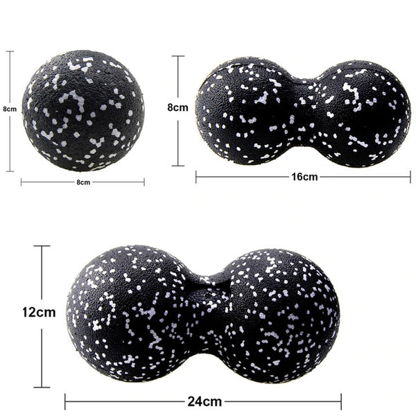Massage Ball Massage Roller Fitness Body Fascia Massage Yoga Exercise Relieve Pain - TARAZONE