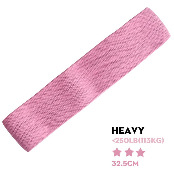 SKDK 1PC Hip Band Cotton Yoga Resistance Band Wide Fitness Exercise Legs Band Loop For Circle Squats Training Anti Slip Rolling - TARAZONE