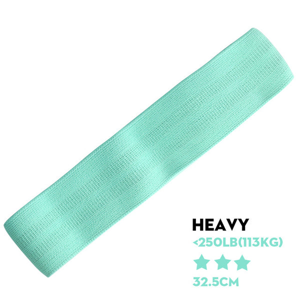 SKDK 1PC Hip Band Cotton Yoga Resistance Band Wide Fitness Exercise Legs Band Loop For Circle Squats Training Anti Slip Rolling - TARAZONE