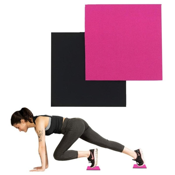 Neoprene Gliding Disc Slide Fitness Home Gym Accessories Abdominal Muscle Trainer Yoga Pilates Exercise Equipment - TARAZONE
