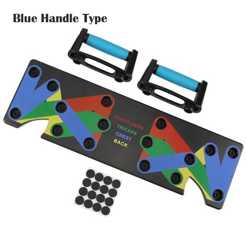9 in 1 Push Up Rack Board Men Women Home Comprehensive Fitness Exercise Push-up Stands For GYM Body Training - TARAZONE