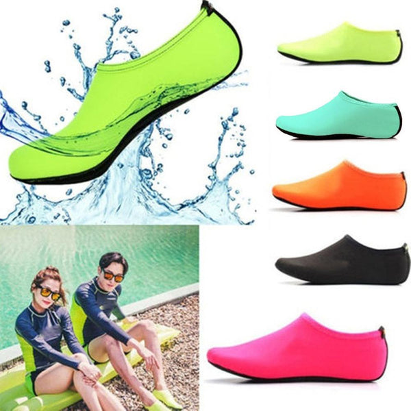 Water Socks  Swimming Shoes Snorkeling Non-slip Seaside Beach Breathable Diving Socks Fit For Swimwear Women Man Surfing - TARAZONE