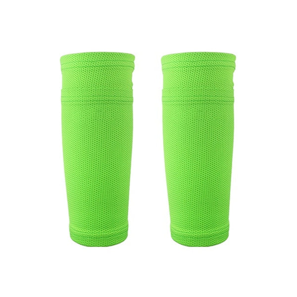 1 Pair teens Soccer Shin Guard With Pocket For Football Shin Pads Football Socks Sleeves Protective Football Support Socks - TARAZONE