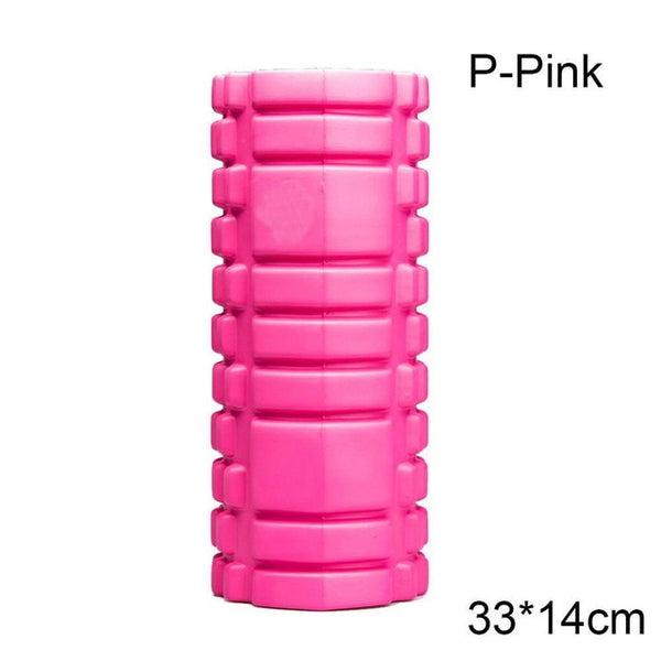 New Women Yoga Column Foam Yoga Pilates Fitness Foam Roller Sports Train Gym Massage Exercise Relax Foam Rolls Dropshipping - TARAZONE
