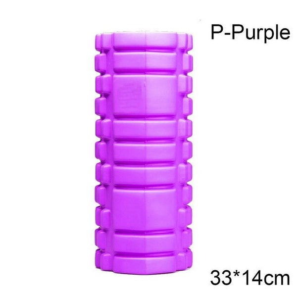 New Women Yoga Column Foam Yoga Pilates Fitness Foam Roller Sports Train Gym Massage Exercise Relax Foam Rolls Dropshipping - TARAZONE