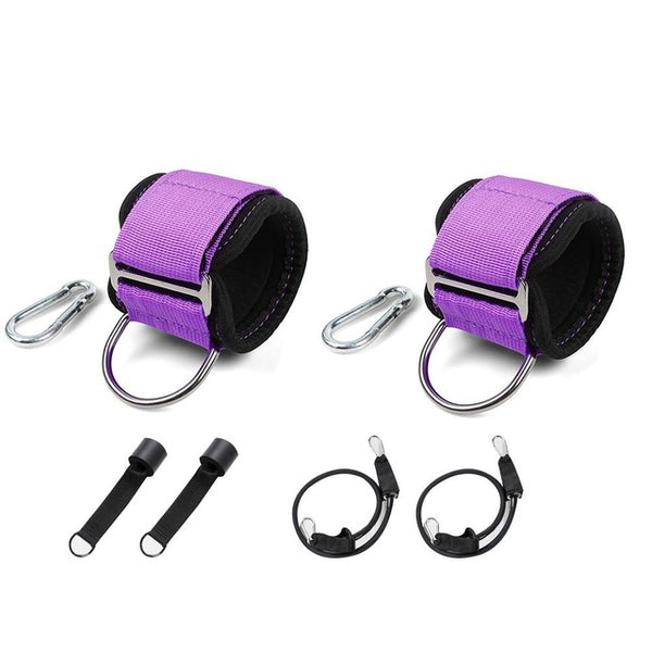 Gym Ankle Straps Set Fitness Ankle Strap with Other Accessories for Workout Legs  Extension Training - TARAZONE