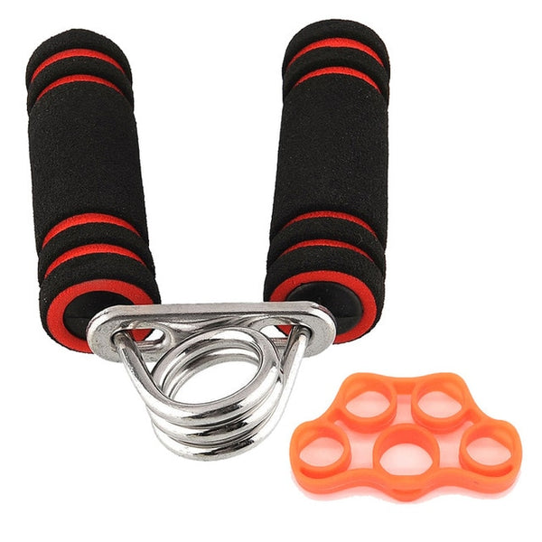 5-60Kg Adjustable Heavy Gripper Fitness Hand Exerciser Grip Wrist Training Increase Strength Spring Finger Pinch Carpal Expander - TARAZONE