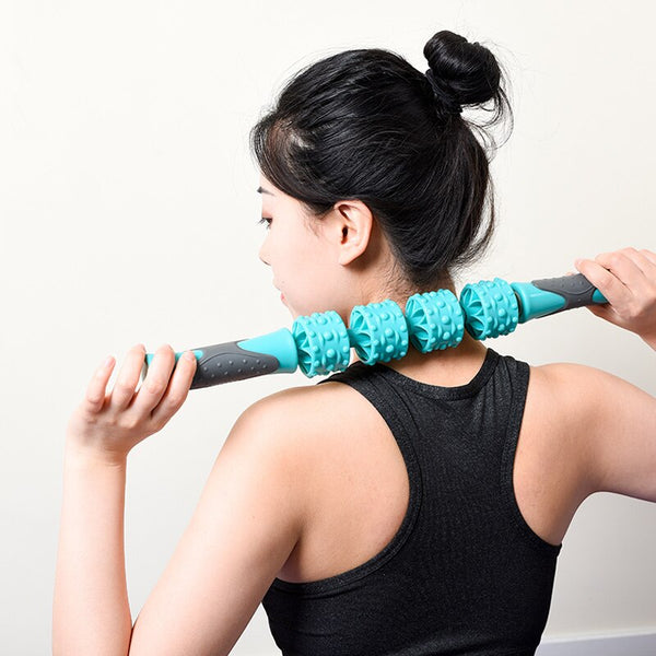 Body Massage Sticks Muscle Roller Tool Trigger Portable for Fitness Yoga Legs Arms  ZJ55 - TARAZONE