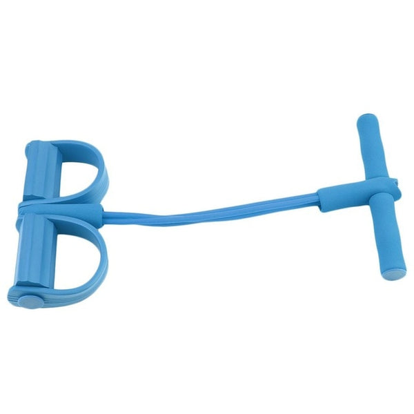 Four Elastic Band Fitness Resistance Band Rope Exercise Equipment for Yoga Pilates Workout Latex Tube Pull Rope drop shipping - TARAZONE