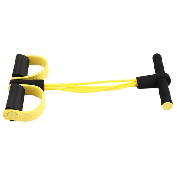 Four Elastic Band Fitness Resistance Band Rope Exercise Equipment for Yoga Pilates Workout Latex Tube Pull Rope drop shipping - TARAZONE