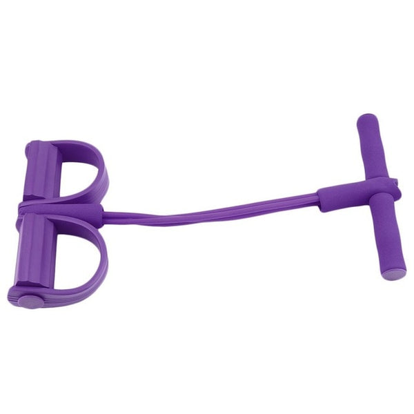 Four Elastic Band Fitness Resistance Band Rope Exercise Equipment for Yoga Pilates Workout Latex Tube Pull Rope drop shipping - TARAZONE