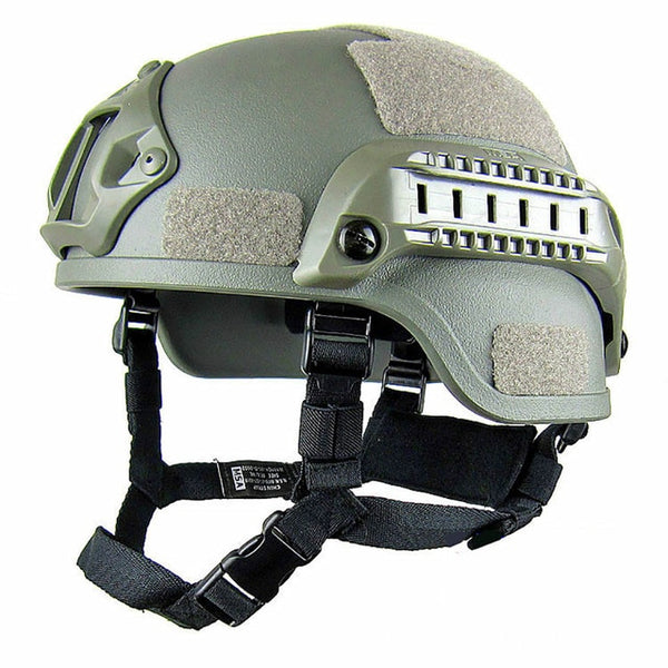 Quality Lightweight FAST Helmet MICH2000 Airsoft MH Tactical Helmet Outdoor Tactical Painball CS SWAT Riding Protect Equipment - TARAZONE