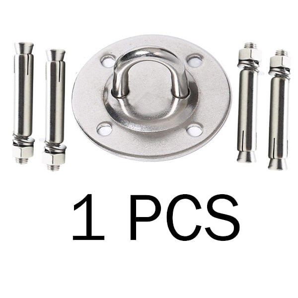 Yoga Accessories Hammock Wall Mount Anchor Hooks Heavy Duty Hanging Kit for Aerial Yoga/Ceiling/Gym/Swing Fitness Equipment - TARAZONE