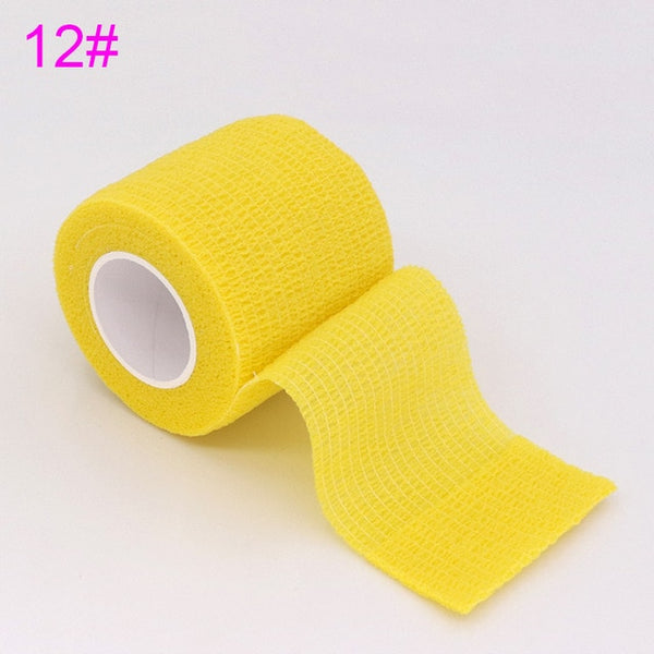 COYOCO Colorful Sport Self Adhesive Elastic Bandage Wrap Tape 4.5m Elastoplast For Knee Support Pads Finger Ankle Palm Shoulder - TARAZONE
