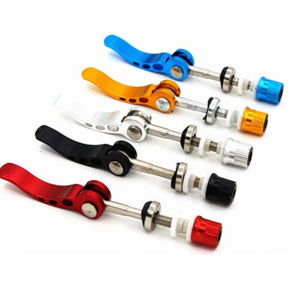 1PC Bicycle Quick Release Aluminium Alloy Bike Seat Post Clamp Seatpost Mountain Bike Seat Tube Clamp Bicycle Accessories - TARAZONE